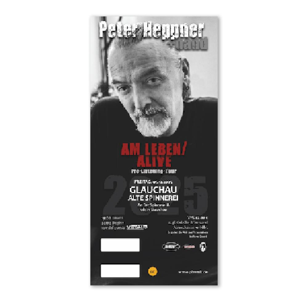 Ticket "Peter Heppner & Band" Glauchau, 05.12.2025